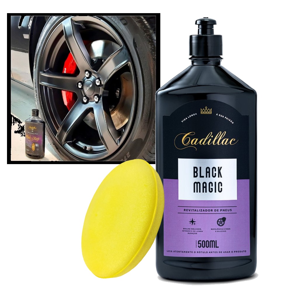 Kit Black Magic Ml Pretinho Cadillac Aplicador De Espuma Shopee