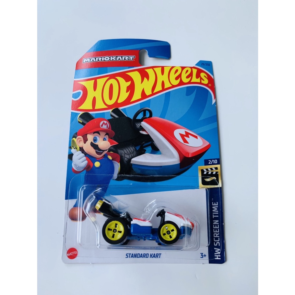 Hot Wheels Hotwheels Rodas Quentes Standard Kart Mariokart Mario Bros