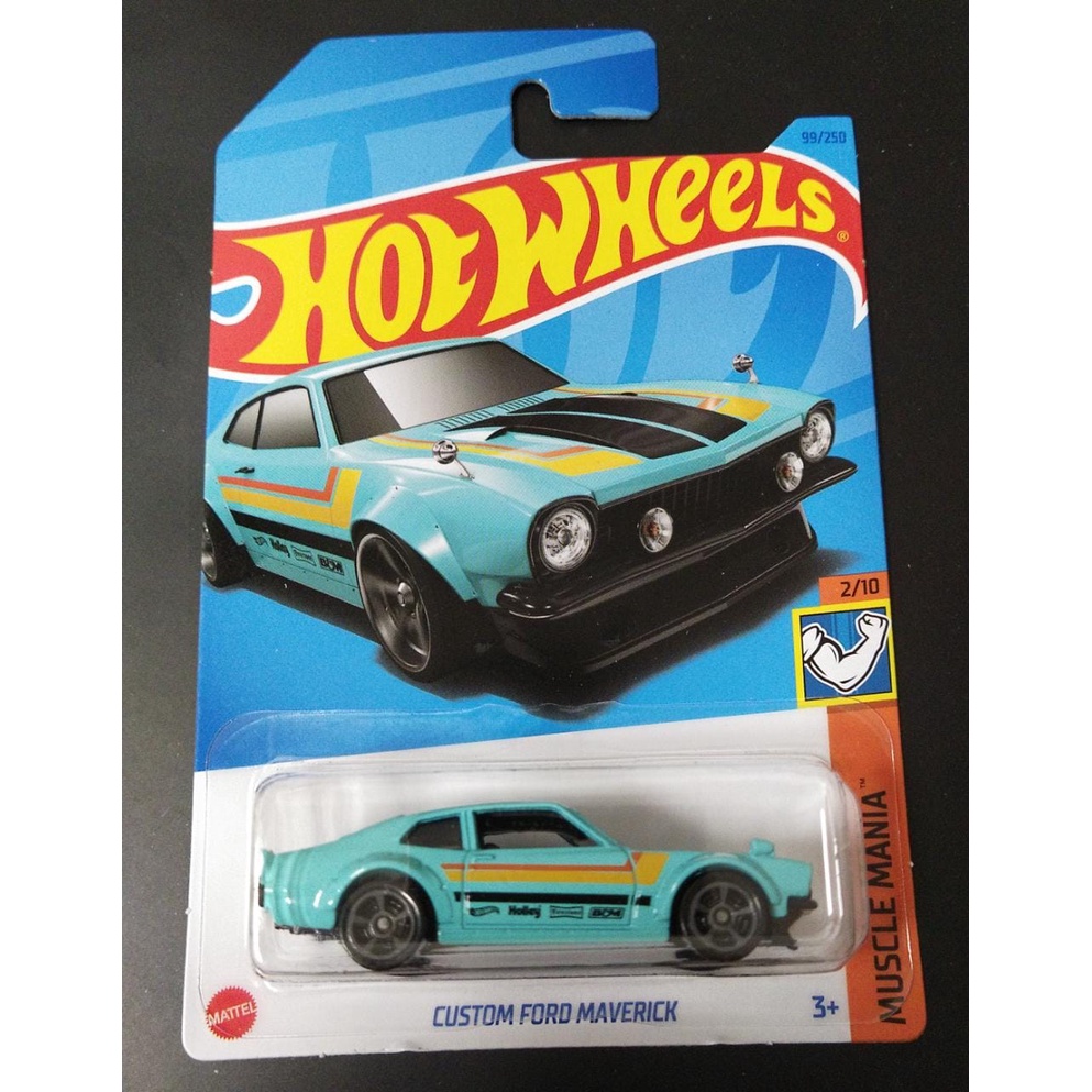 Hot Wheels Rodas Quentes Ford Maverick Azul Claro Shopee Brasil