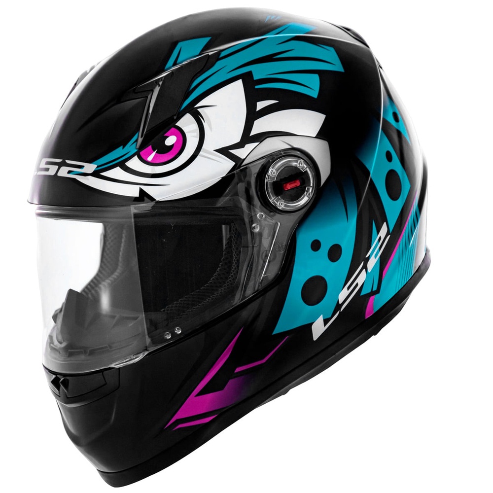 Capacete Moto Fechado Masculino Feminino Ls Ff Tribal Verde