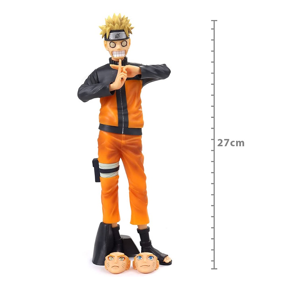 Boneco Naruto Shippuden Grandista Nero Uzumaki Naruto Bandai 22546