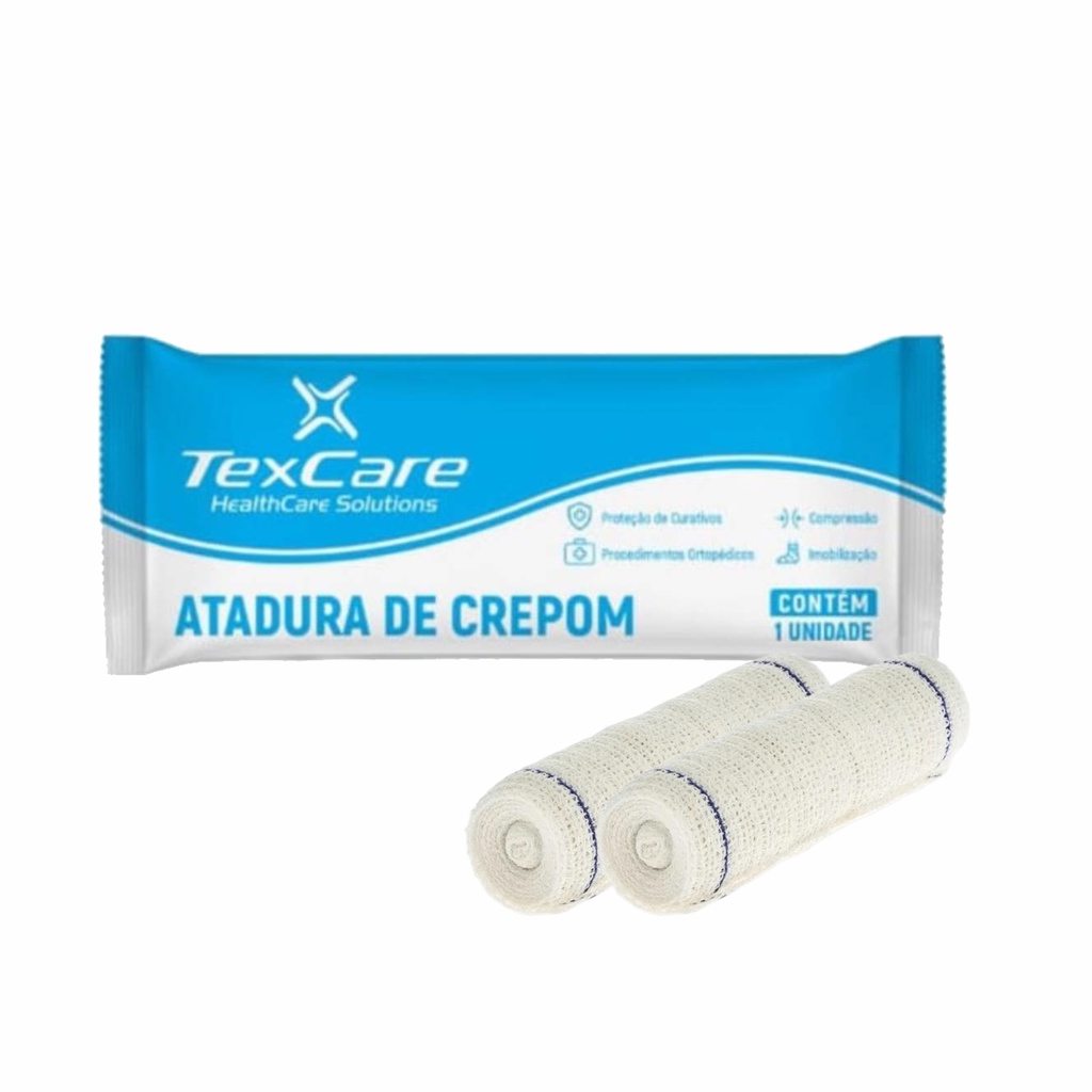 Atadura Crepe Cm X Mt Fios Pct C Und Texcare Shopee Brasil