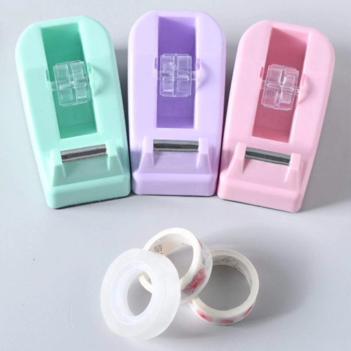 Suporte Fita Adesiva Durex Pequeno De Mesa Washi Tape Verde Shopee Brasil