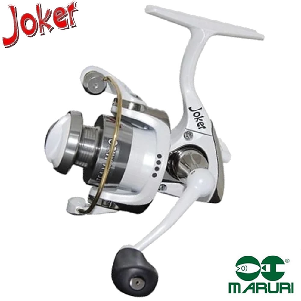 Molinete Maruri Ultra Light Joker Milo Branco 4 Rolamentos Shopee