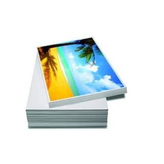 Folhas Papel Fotogr Fico Glossy G A Branco Brilhante Resistente