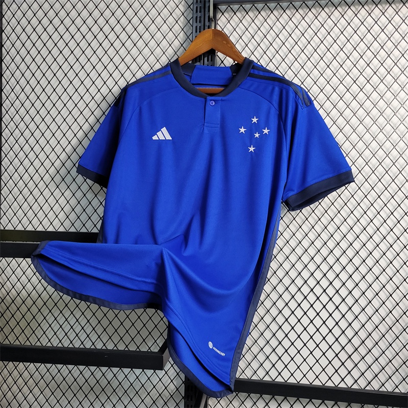 Camisa De Futebol Personalizada 23 24 Cruzeiro Home Shopee Brasil