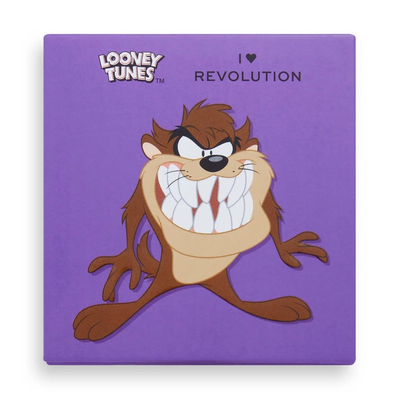 Paleta De Sombras Taz Revolution Beauty Looney Tunes X I Heart