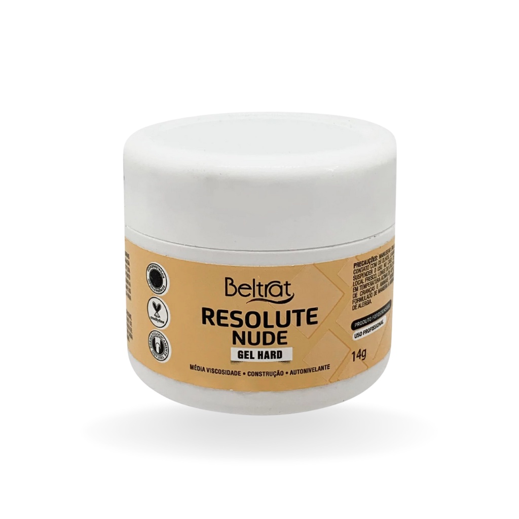 GEL RESOLUTE NUDE BELTRAT 14G Shopee Brasil