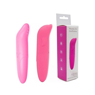 Kit Sex Shop Vibrador Feminino Golfinho Bullet Personal E Plug Anal