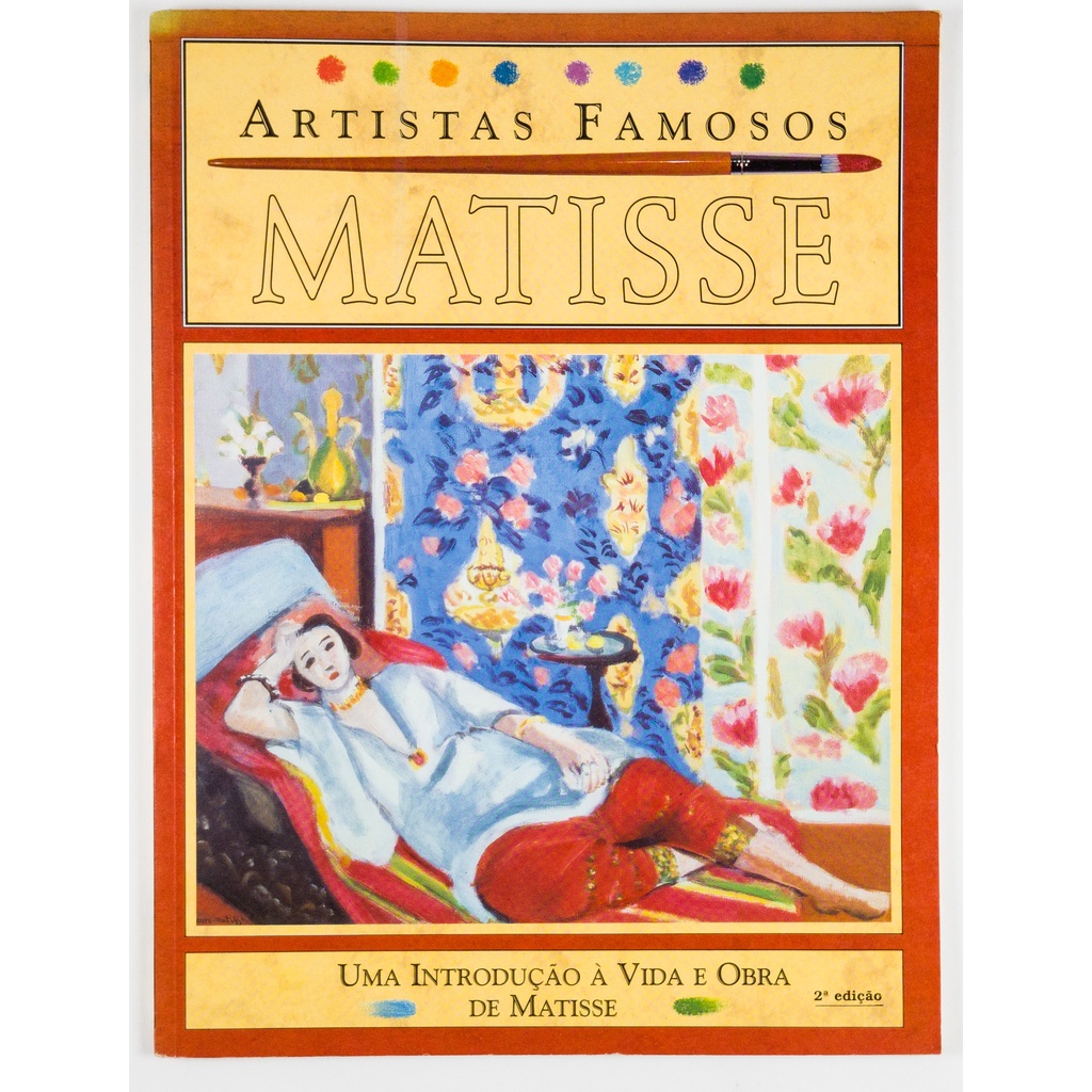 Livro Artistas Famosos Matisse Antony Mason Shopee Brasil