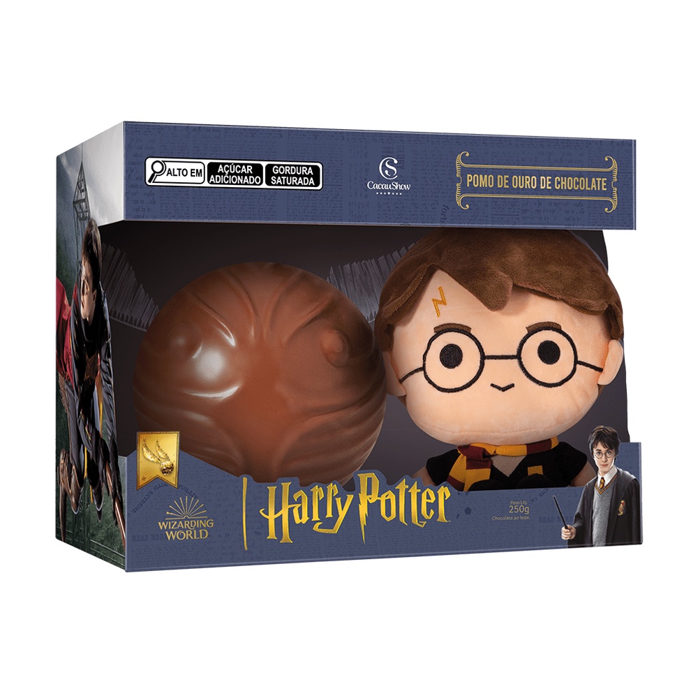 Ovo De P Scoa Pel Cia Harry Potter G Cacau Show Shopee Brasil