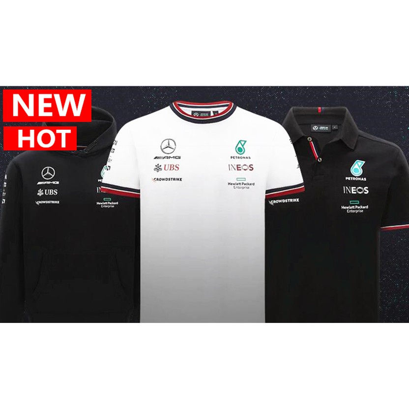 F Todas As Equipes Camisa Mercedes Amg Petronas F Camiseta