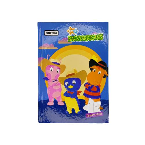 Caderno Quadriculado Backyardigans Norma Shopee Brasil