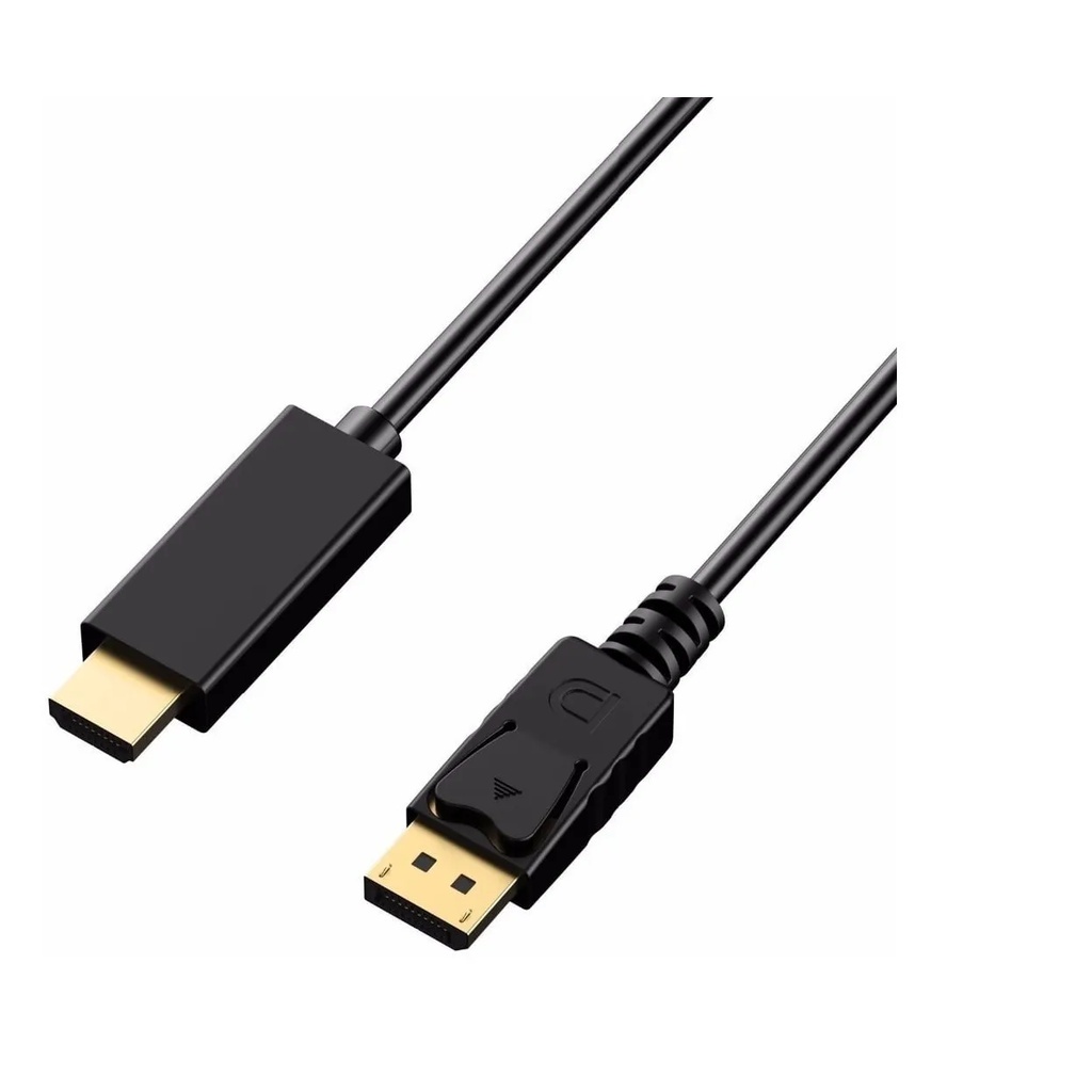 Cabo Adaptador Displayport Para Hdmi 4k Dp Hdmi 1 8 Metros HDTV