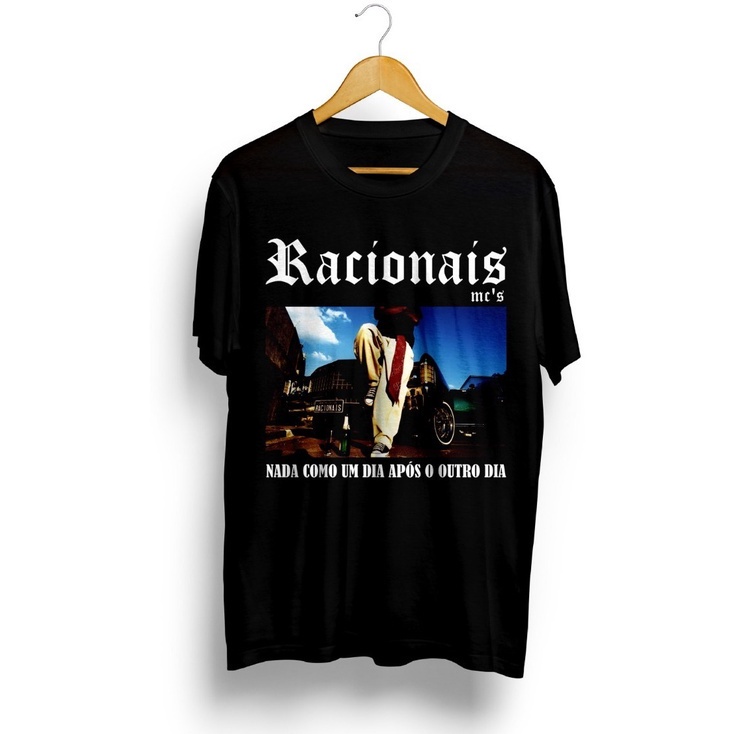 Camiseta Racionais Mc S Nada Como Um Dia Ap S O Outro Dia Erw Barato Do