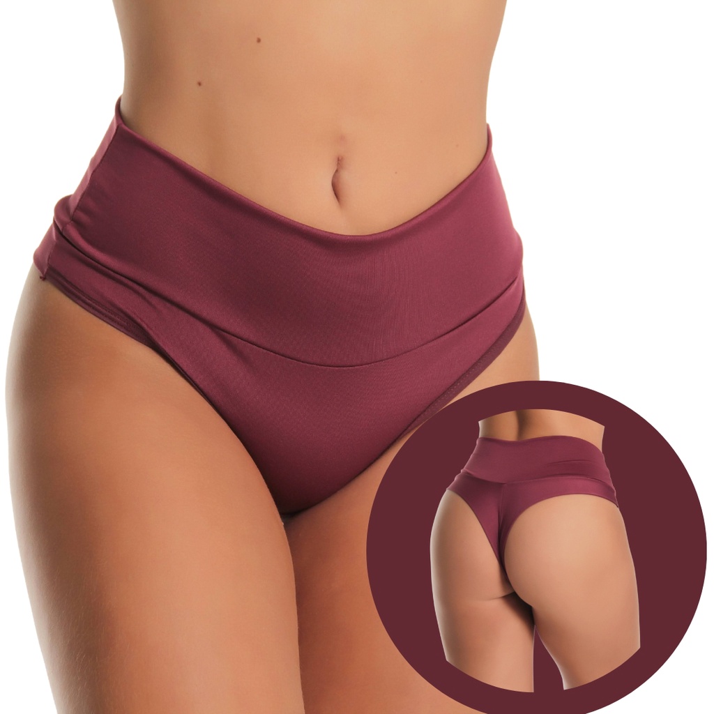 Calcinhas Modeladora C S Alto Fio Duplo Kit Lingerie Shopee Brasil