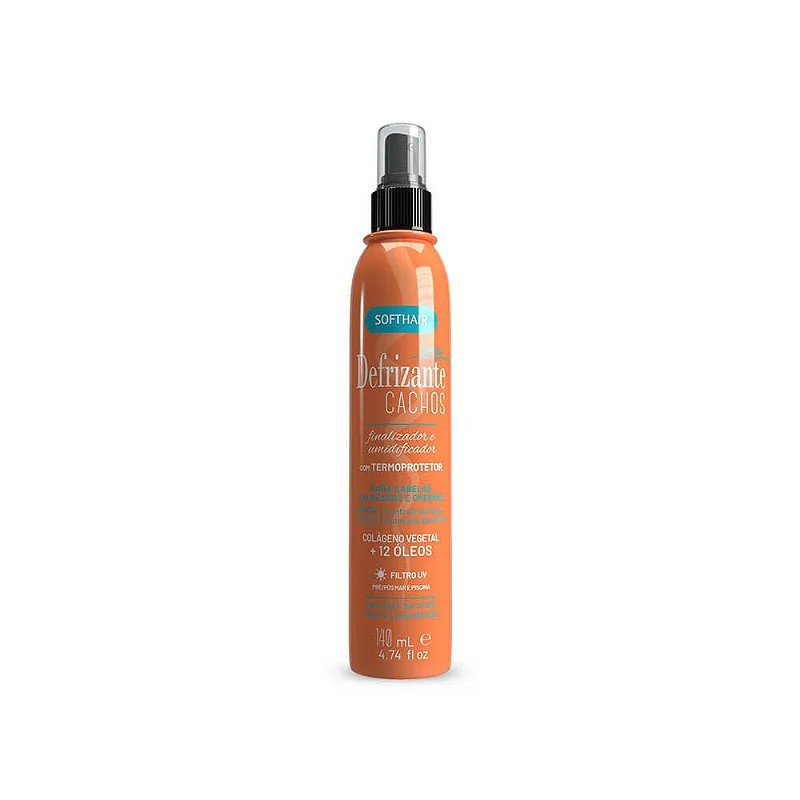 Soft Hair Defrizante Spray Finalizador E Umidificador De Cachos E