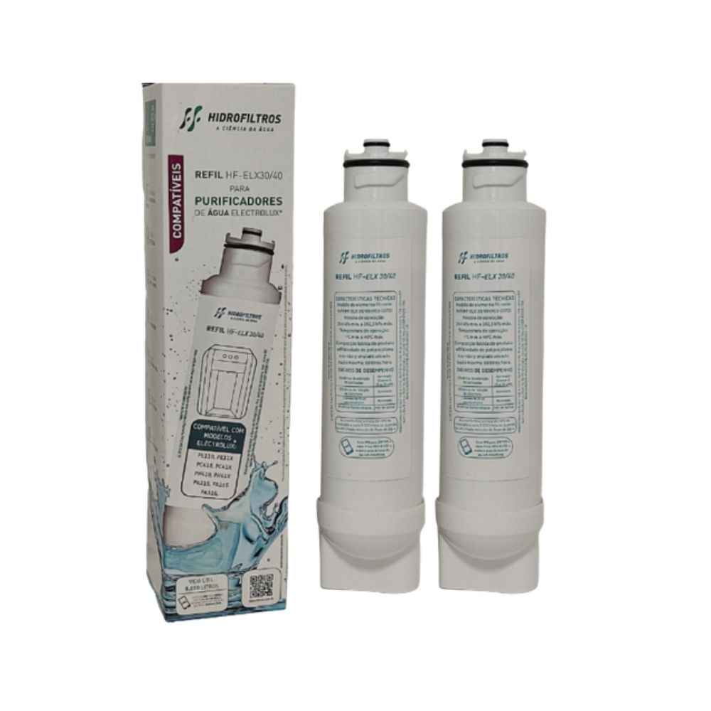 Kit Refil Filtro Purificador Electrolux Pe B Pe X E Pc Ph