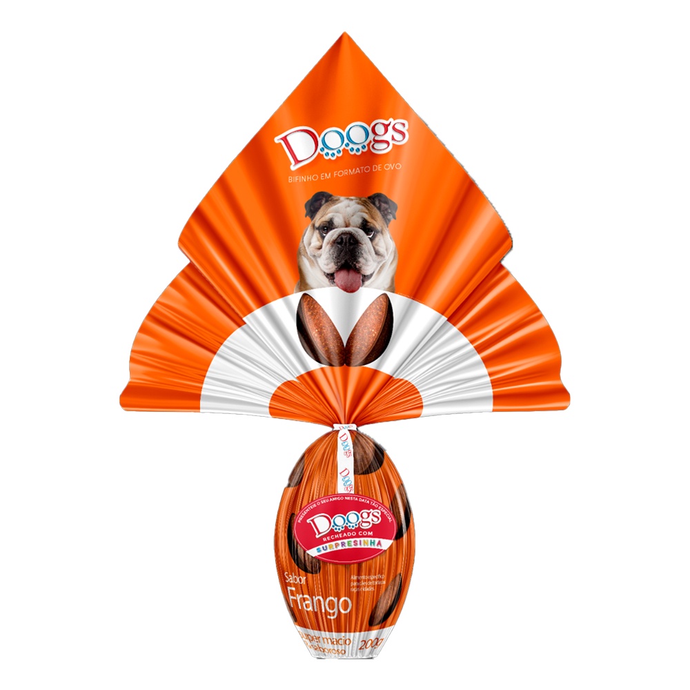 Ovo De Páscoa Doogs Para Cães Sabor Frango 200g Shopee Brasil