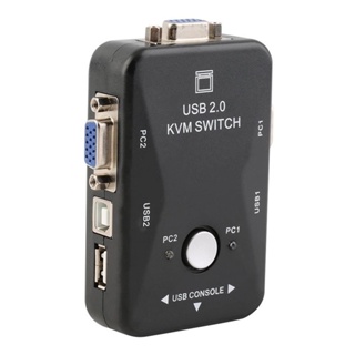 Chaveador KVM Switch 2 Portas USB E VGA Para Monitor E Mouse Shopee