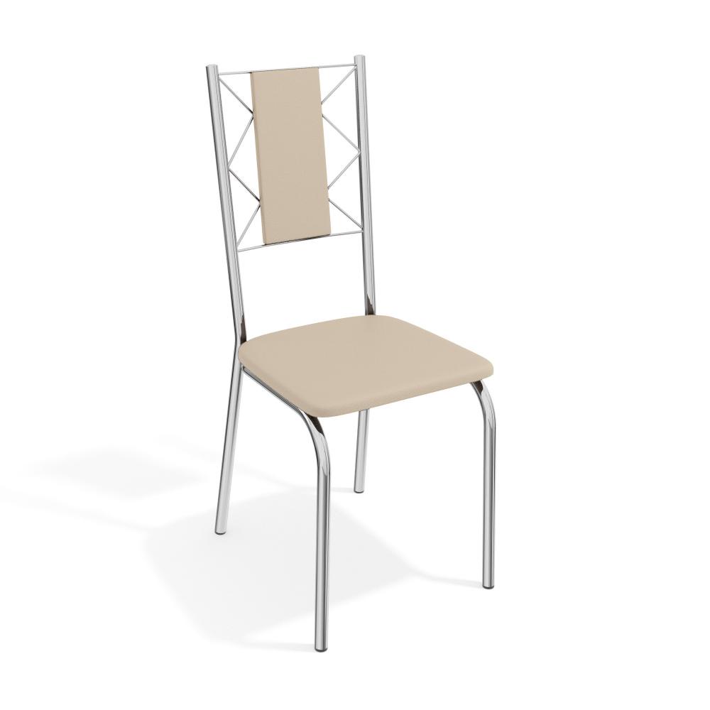 Cadeira Kappesberg Sala De Jantar Cozinha Metal Nude 2 Un Shopee Brasil