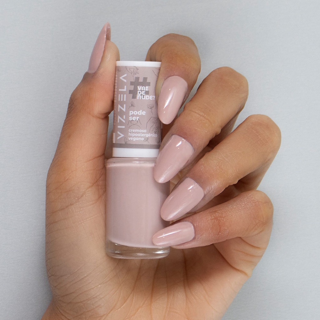 Esmalte Pode Ser Vai De Nude Vizzela Shopee Brasil