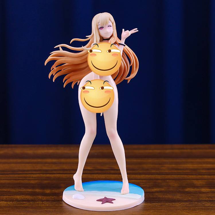 Jason My Dress Up Darling Kitagawa Marin Action Figure Nude On Beach