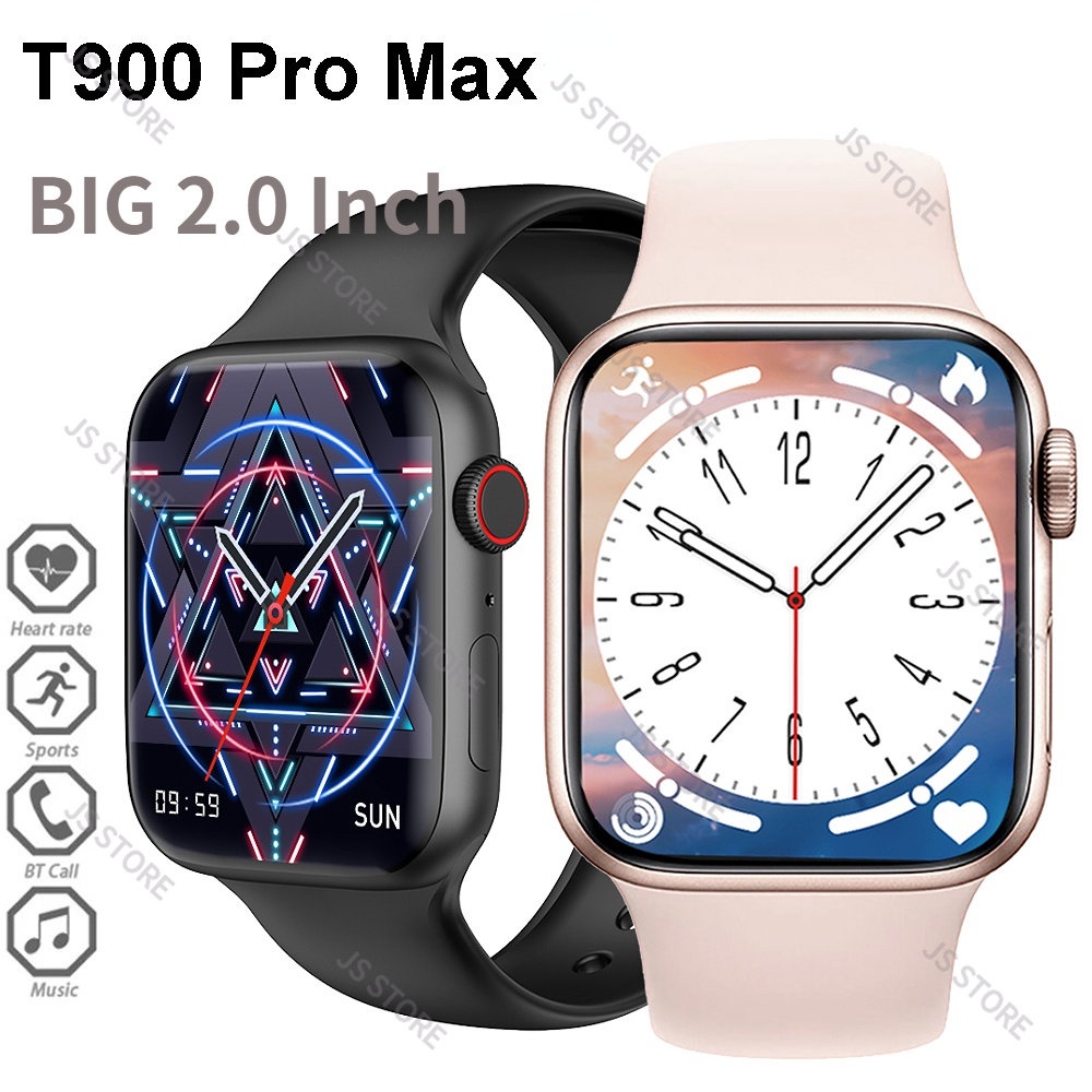 T Pro Max Iwo Series Smartwatch Masculino Feminino De Tela