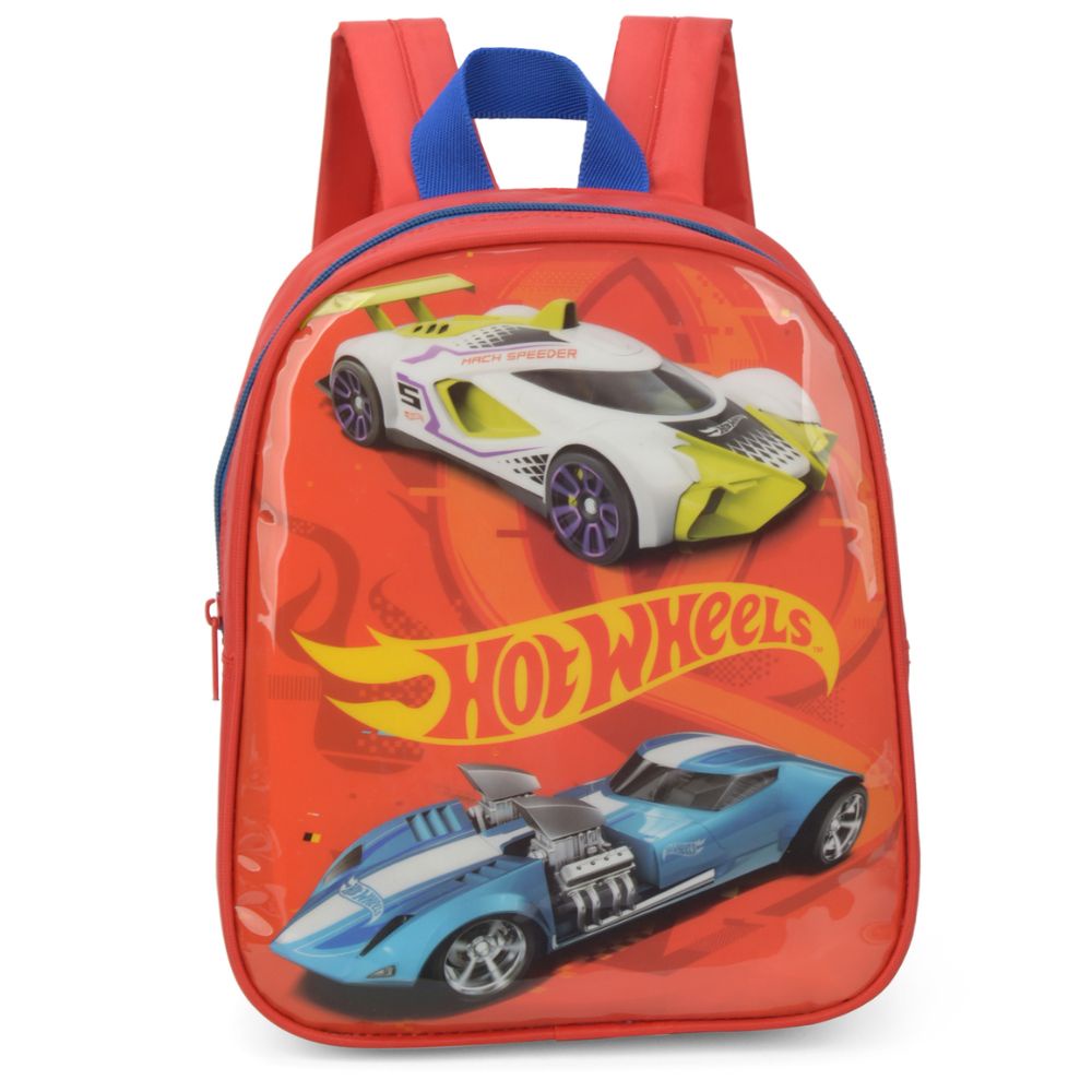 Mochila Baby Hot Wheels Vermelha Luxcel Shopee Brasil