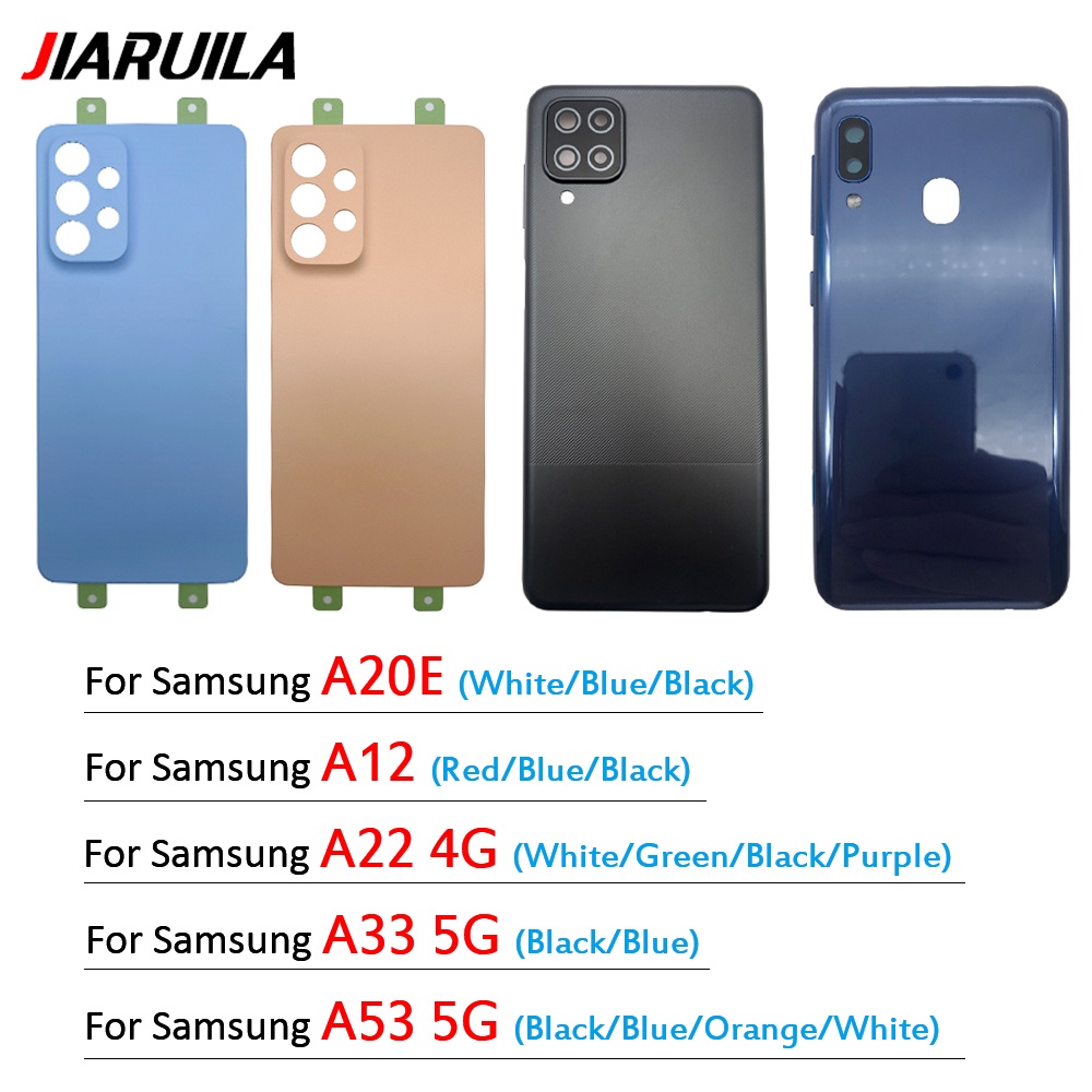 Para Samsung Galaxy A22 4G A33 A53 5G Tampa Da Bateria Traseira Da