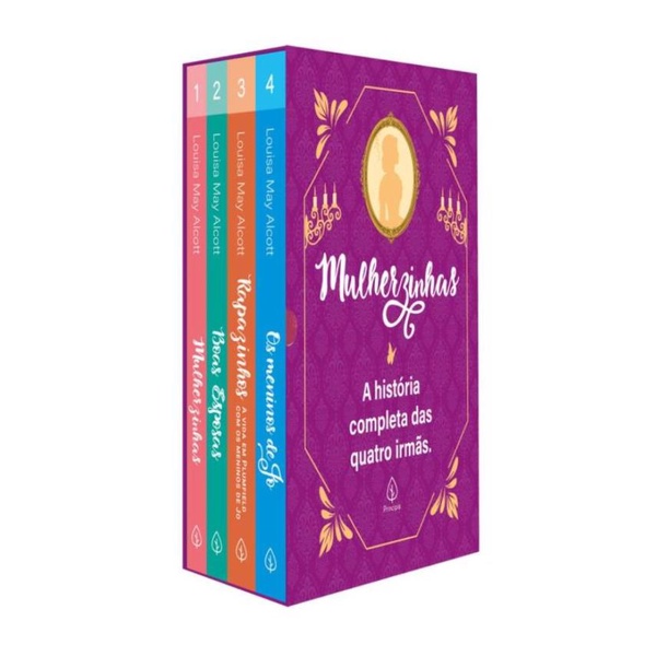 Box Mulherzinhas A Historia Completa 4 Livros Bloco Shopee Brasil