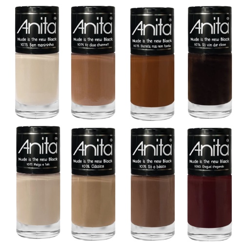 Esmalte Anita Coleção Nude Is The New Black Escolha sua Cor Shopee