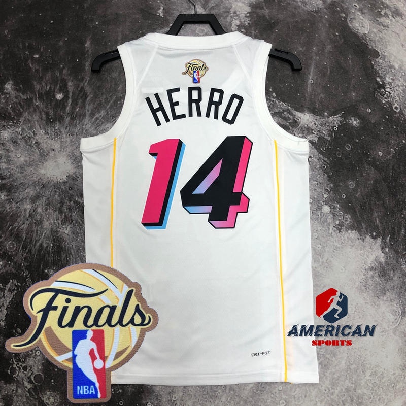 Camisa Final Masculina Miami Heat Tyler Herro Basketball