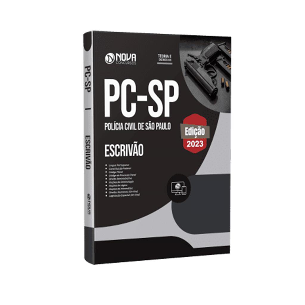 Apostila PC SP Escrivao Ed Nova Shopee Brasil