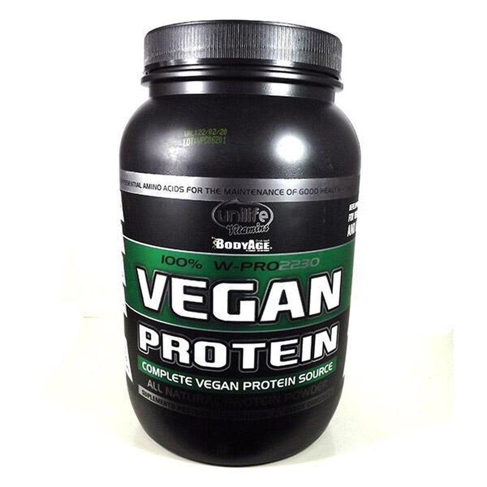 Whey Vegan Protein 100 Natural Sabor Chocolate Unilife 900g Shopee