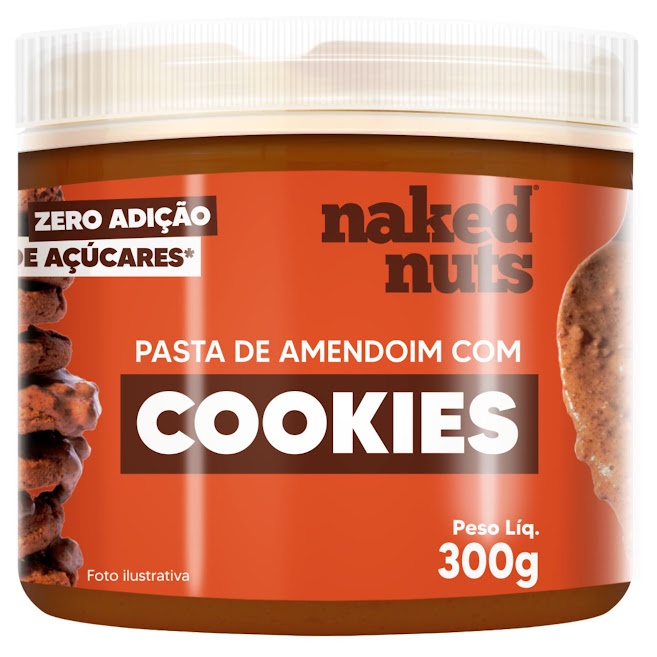 Pasta De Amendoim Cookies De Chocolate G Naked Nuts Penaut