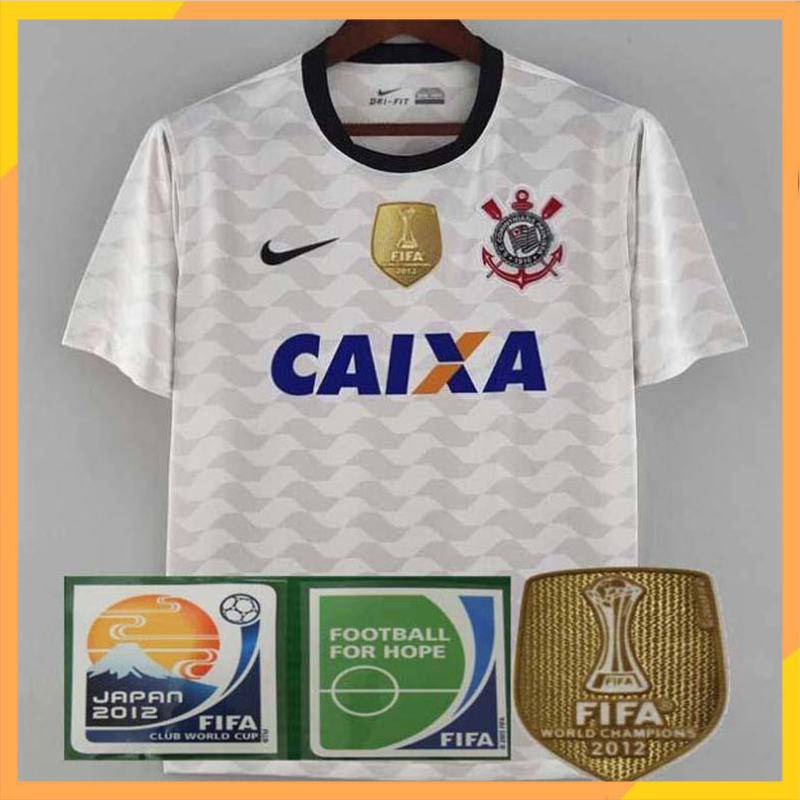 Camisa De Time Corinthians World Cup Club 2012 Camisa Retro Corinthians