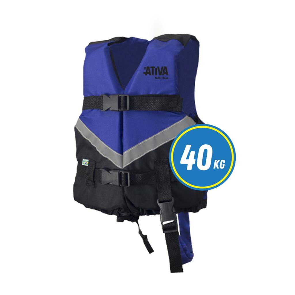 Colete Canoa 2 0 Salva Vidas Ativa Juvenil 40kg A 60kg Shopee Brasil