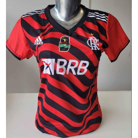 Camisa Do Flamengo Baby Look Shopee Brasil