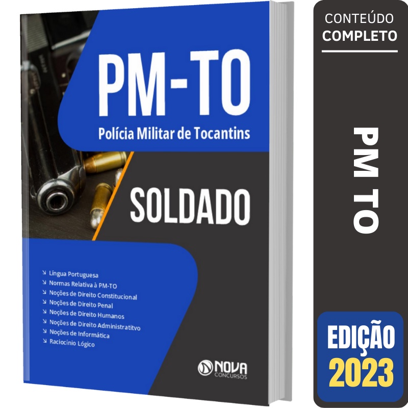 Apostila PM TO Soldado Shopee Brasil