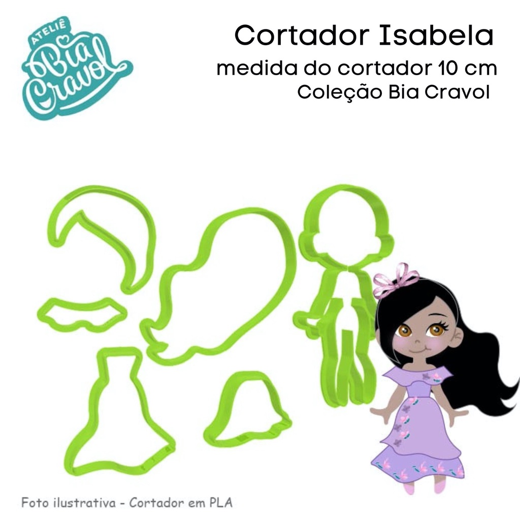 Cortador De Biscuit Princesa Encanto Mod De Cm Cole O Bia