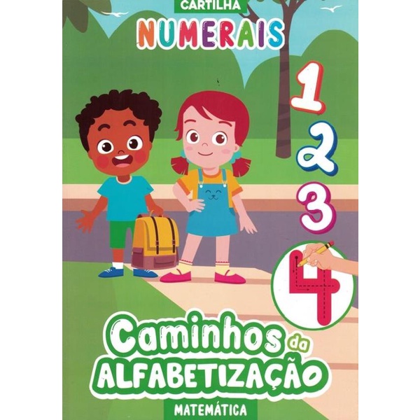 Livro Cartilha Caminhos Da Alfabetizacao 01 Numerais Shopee Brasil