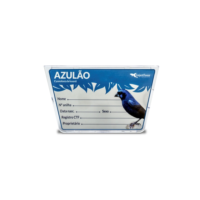 Placa De Identificacao Para Azulao Injetfour Cod Az Shopee Brasil