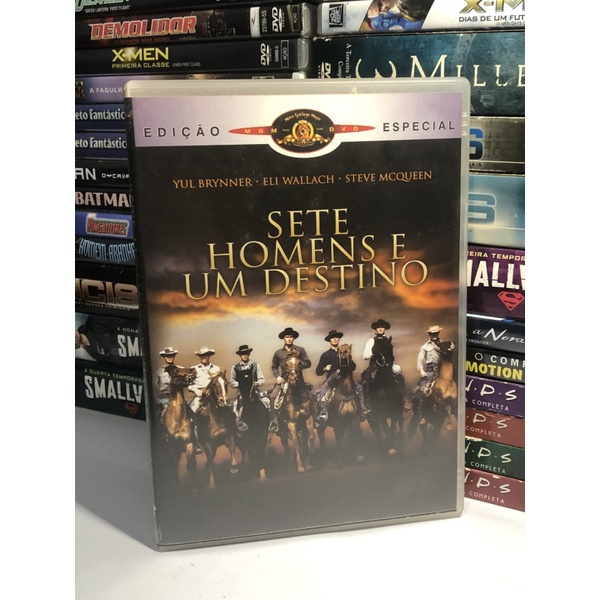 DVD Sete Homens E Um Destino Edição Especial 1960 Shopee Brasil