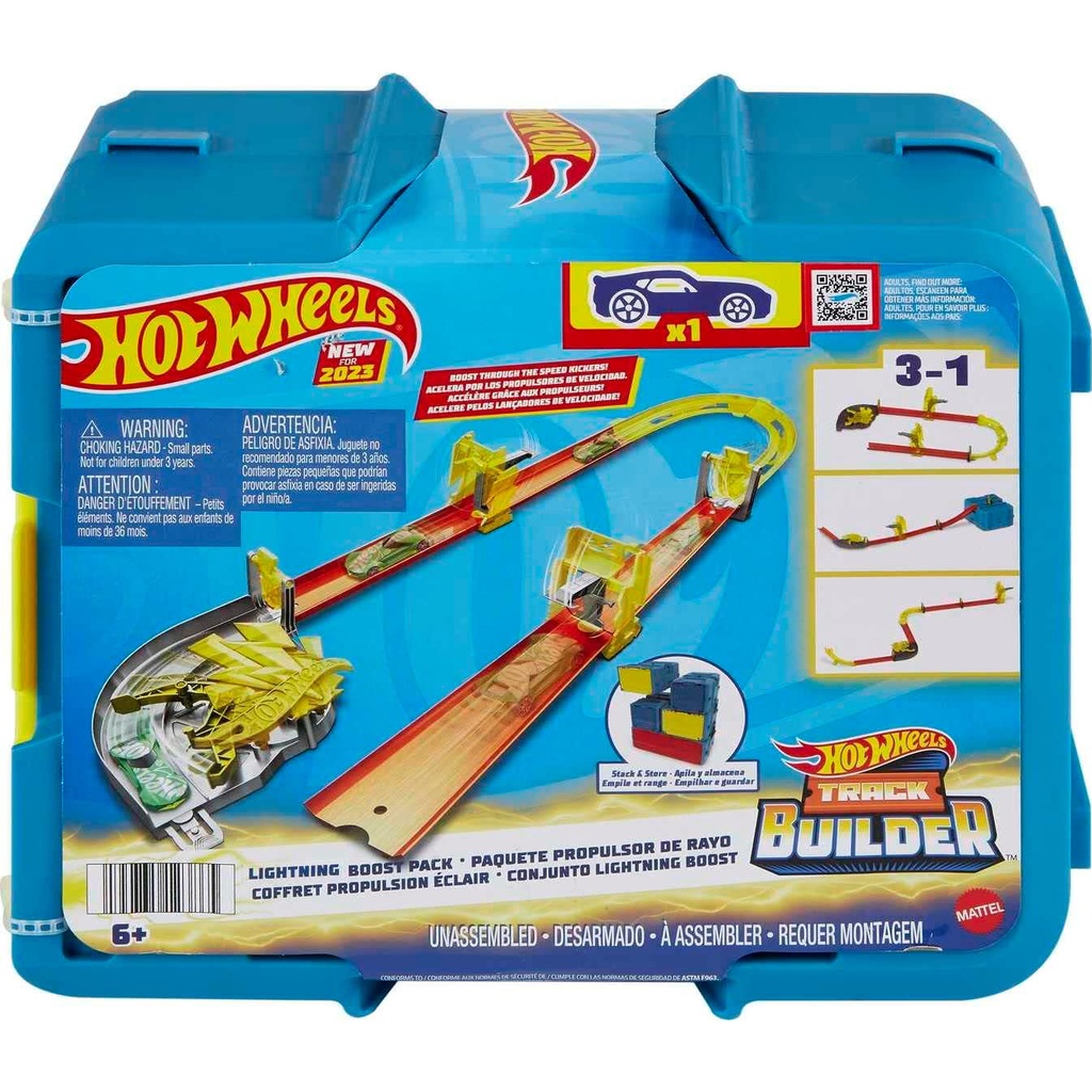 Pista Conjunto Propulsor Do Raio C Curvas Carrinho Track Builder