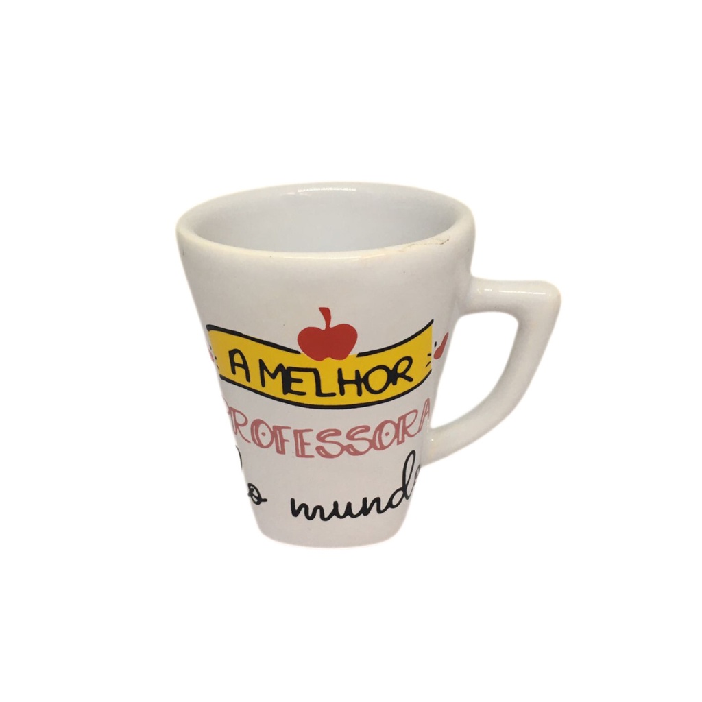 Caneca Quadrada A Melhor Professora Do Mundo Shopee Brasil