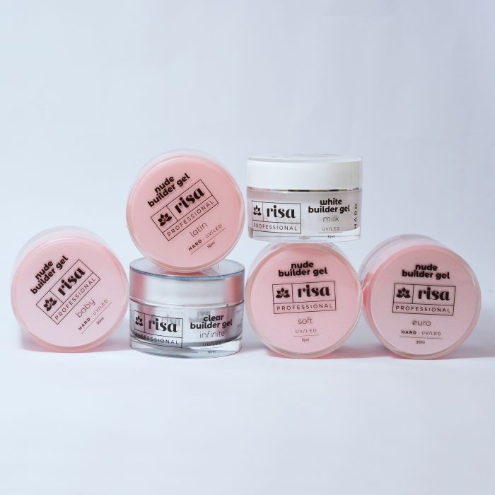 Gel Builder Hard Nude Risa G Todas As Cores Shopee Brasil