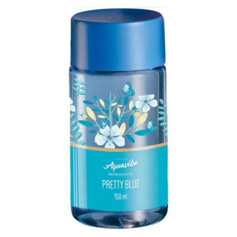 Body Splash Refrescante Pretty Blue Aquavibe Avon 150ml Shopee Brasil