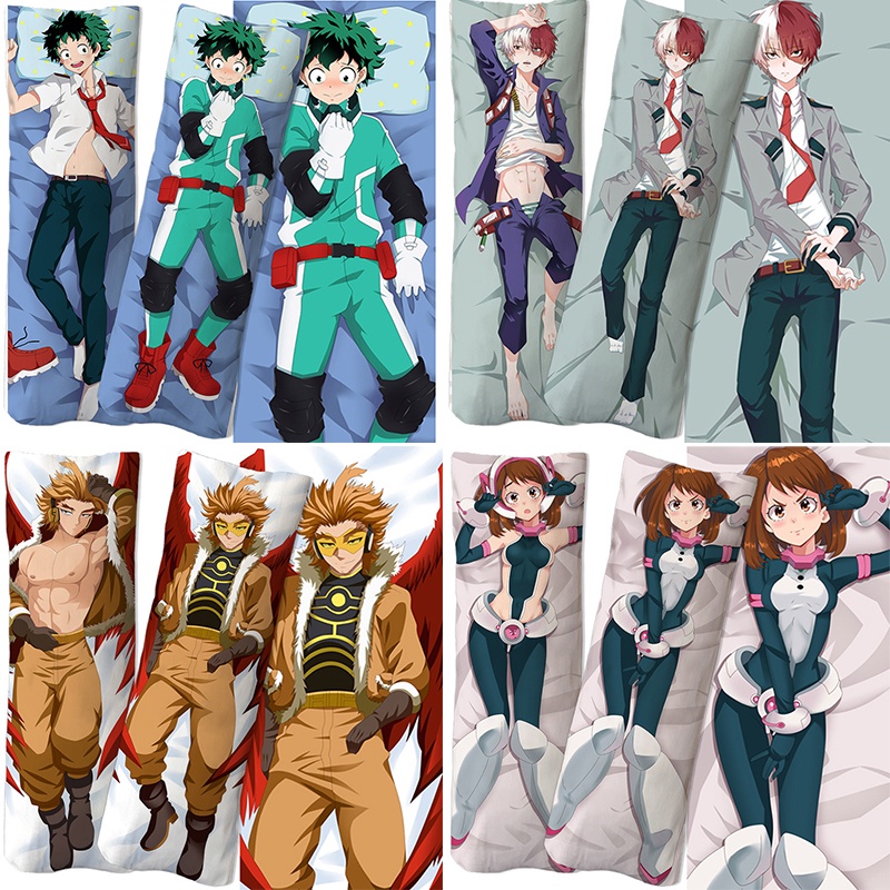 Anime My Hero Academia Dakimakura Capa De Almofada De Dupla Face Izuku