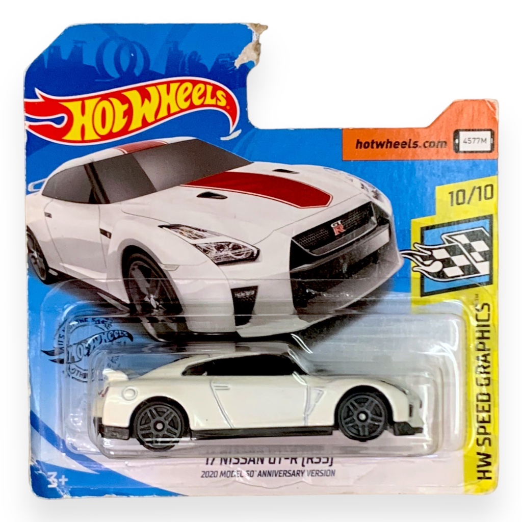 Miniatura Carro Hot Wheels Nissan Gt R R Hw Speed Graphics